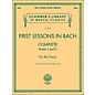 G. Schirmer First Lessons In Bach Complete Books I And 2 Piano By Bach thumbnail