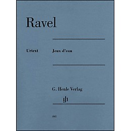 G. Henle Verlag Jeux d'eau Piano Solo By Ravel