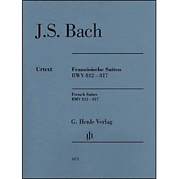 G. Henle Verlag French Suites BWV 812-817 without Fingering By Bach / Steglich