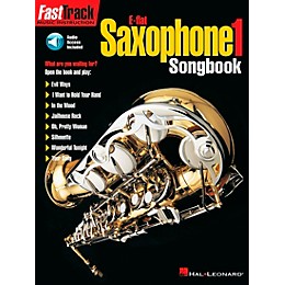 Hal Leonard FastTrack E Flat Alto Saxophone Songbook 1 Level 1 Book/CD