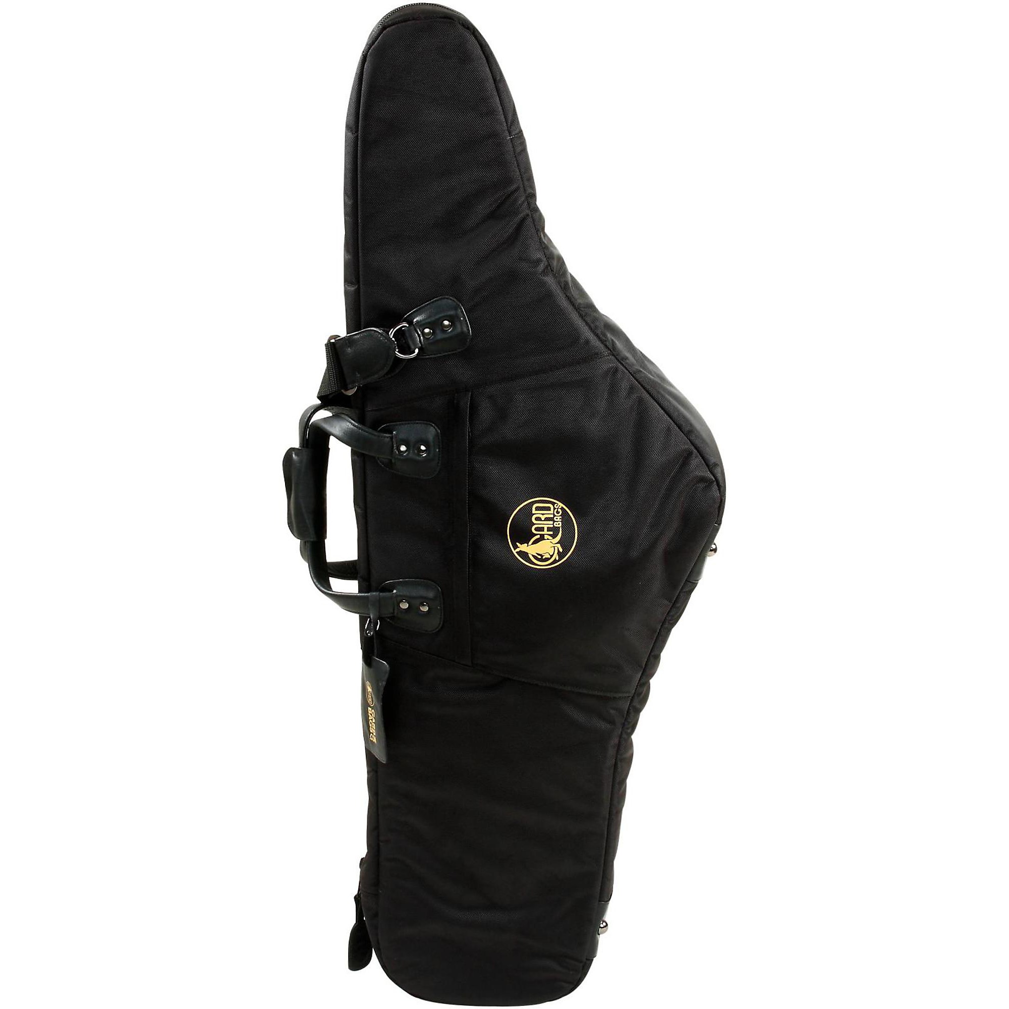 Gard Mid Suspension AM Low Bb Baritone Saxophone Gig Bag 107B MSK Black Synthetic w Leather Trim Guitar Center