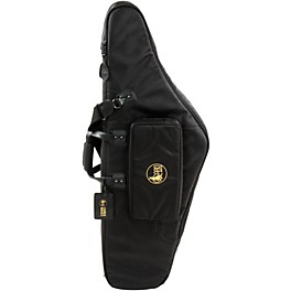 Gard Mid-Suspension EM Lo... Gard Mid-Suspension EM Low Bb Baritone Saxophone Gig Bag 107-MSK Black Synthetic w/ Leather Trim