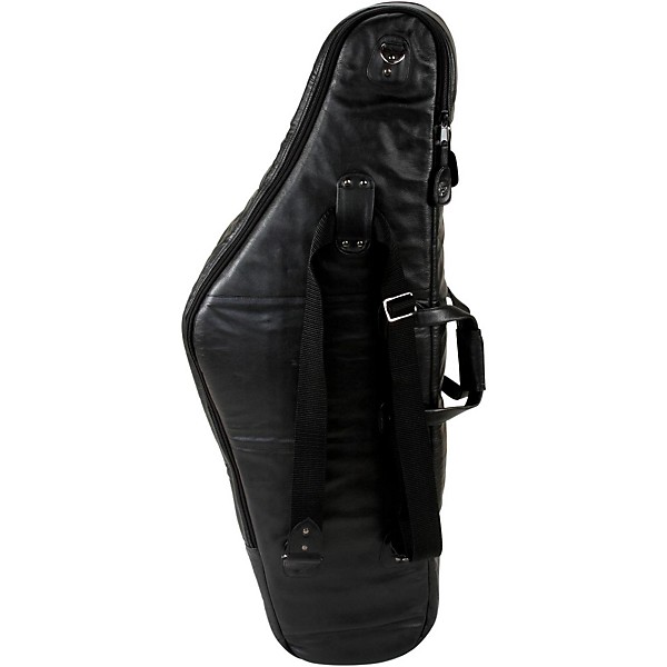 Gard Mid-Suspension EM Low Bb Baritone Saxophone Gig Bag 107-MLK Black Ultra Leather