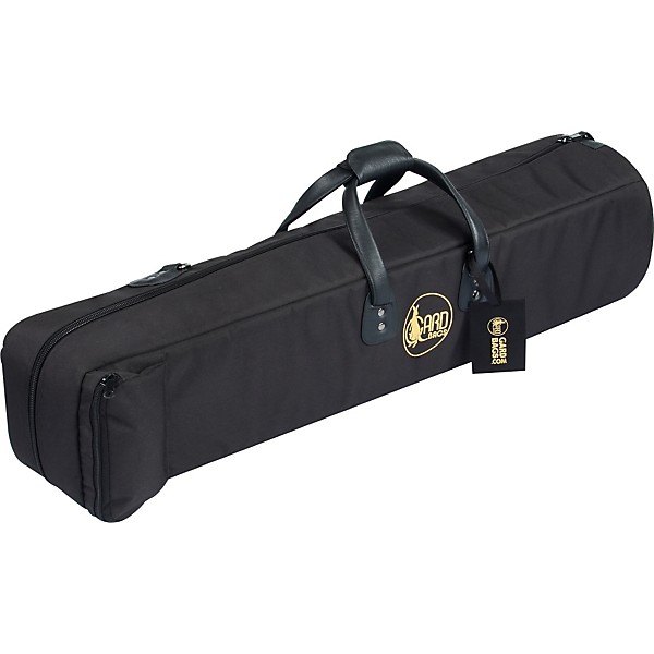 Gard Mid-Suspension 9" - 9.5" G Series Bass Trombone Gig Bag 24-MSK Black Synthetic w/ Leather Trim