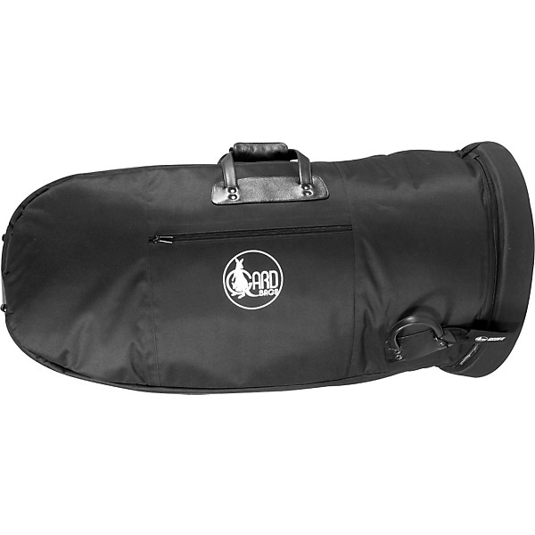 Gard Mid-Suspension Large 20" Bell Tuba Gig Bag 64-MLK Black Ultra Leather