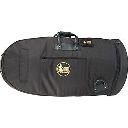 Open Box Gard Mid-Suspension Medium Tuba Gig Bag Level 1 62-MSK Black Synthetic w/ Leather Trim