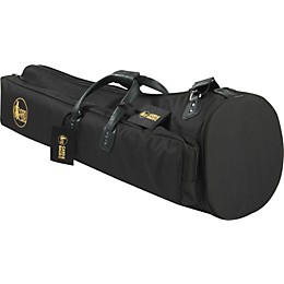 Gard Mid-Suspension 9" Bell Bass Trombone Gig Bag 23-MSK Black Synthetic w/ Leather Trim