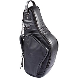 Gard Mid-Suspension EM Wide Nec... Gard Mid-Suspension EM Wide Neck Pocket Alto Saxophone Gig Bag 111-MLK Black Ultra Leather