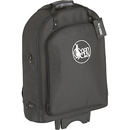 Gard Super Triple Trumpet Wheelie Bag 14-WBFLK Black Ultra Leather