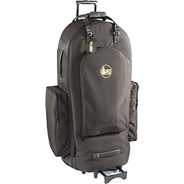 Gard 5/4 Tuba Wheelie Bag 65-WBFLK Black Ultra Leather Gard 5/4 Tuba Wheelie Bag 65-WBFSK Black Synthetic w/ Leather Trim