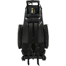 Gard Doubler's Alto and Soprano Saxophone Wheelie Bag 124-WBFLK Black Ultra Leather