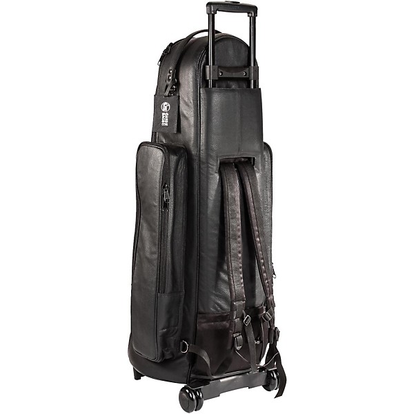 Gard Bass Trombone Wheelie Bag 24-WBFLK Black Ultra Leather