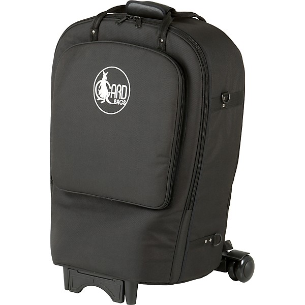 Gard Fixed Bell French Horn Wheelie Bag 41-WBFLK Black Ultra Leather