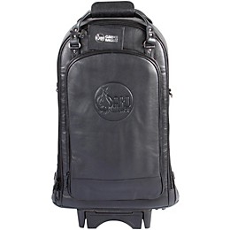 Gard Triple Trumpet Wheelie Bag 11-WBFLK Black Ultra Leather