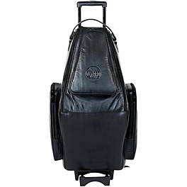 Gard Doubler's Tenor and Soprano Saxophone Wheelie Bag 125-WBFLK Black Ultra Leather