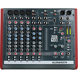 Open Box Allen & Heath ZED-10 10-Channel USB Mixer Level 1