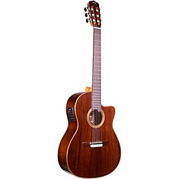 Open Box Cordoba Fusion 12 Rose Acoustic-Electric Nylon String Classical Guitar Level 2 Natural 888365916118