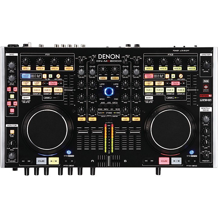 DENON DN-MC6000 PCDJコントローラー Restock Denon DJ DN-MC6000 Professional Digital Mixer & Controller