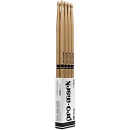 Promark Classic Forward Hickory Drum Sticks, Buy 3 Pair, Get 1 Pair Free 5B Wood Tip