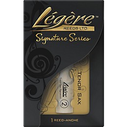 Legere Reeds DO NOT USE Signature Series Tenor Saxophone Reed Strength 2.5