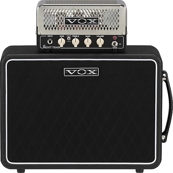 VOX NT2/V110NT Lil' Night Train Set Tube Guitar Half Stack Black