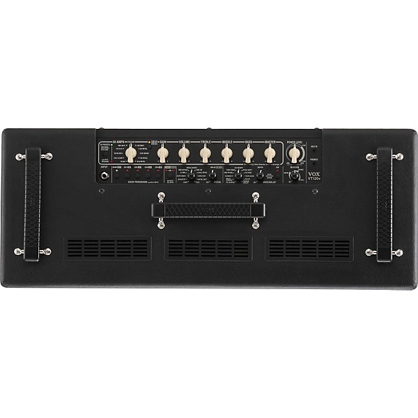 Open Box VOX Valvetronix VT120+ 120W 2x12 Guitar Combo Amp Black