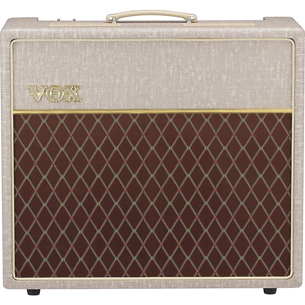 Open Box VOX Hand-Wired AC15HW1X 15W 1x12 Tube Guitar Combo Amp Level 1 Fawn