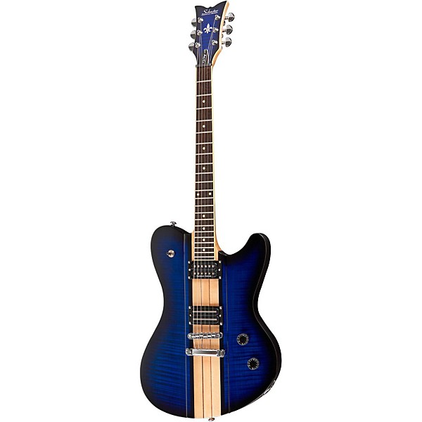 Schecter Guitar Research Dan Donegan Ultra Signature Electric Guitar See-Thru Blue