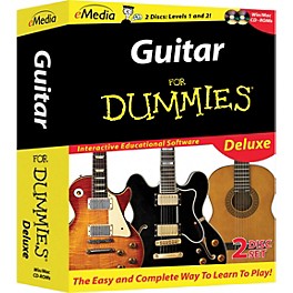 eMedia Guitar For Dummies Deluxe 2-CD-ROM Set