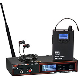 Open Box Galaxy Audio AS-1100 UHF WIRELESS PERSONAL MONITOR Level 2 Band D 888366070659