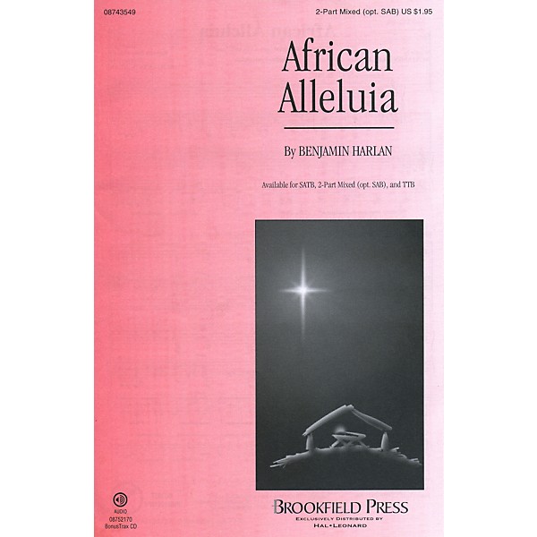 Hal Leonard African Alleluia 2-part (SAB)