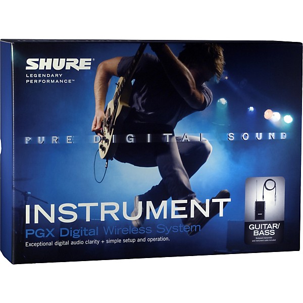 Open Box Shure PGXD14 Digital Wireless System for Guitar/Bass Level 1