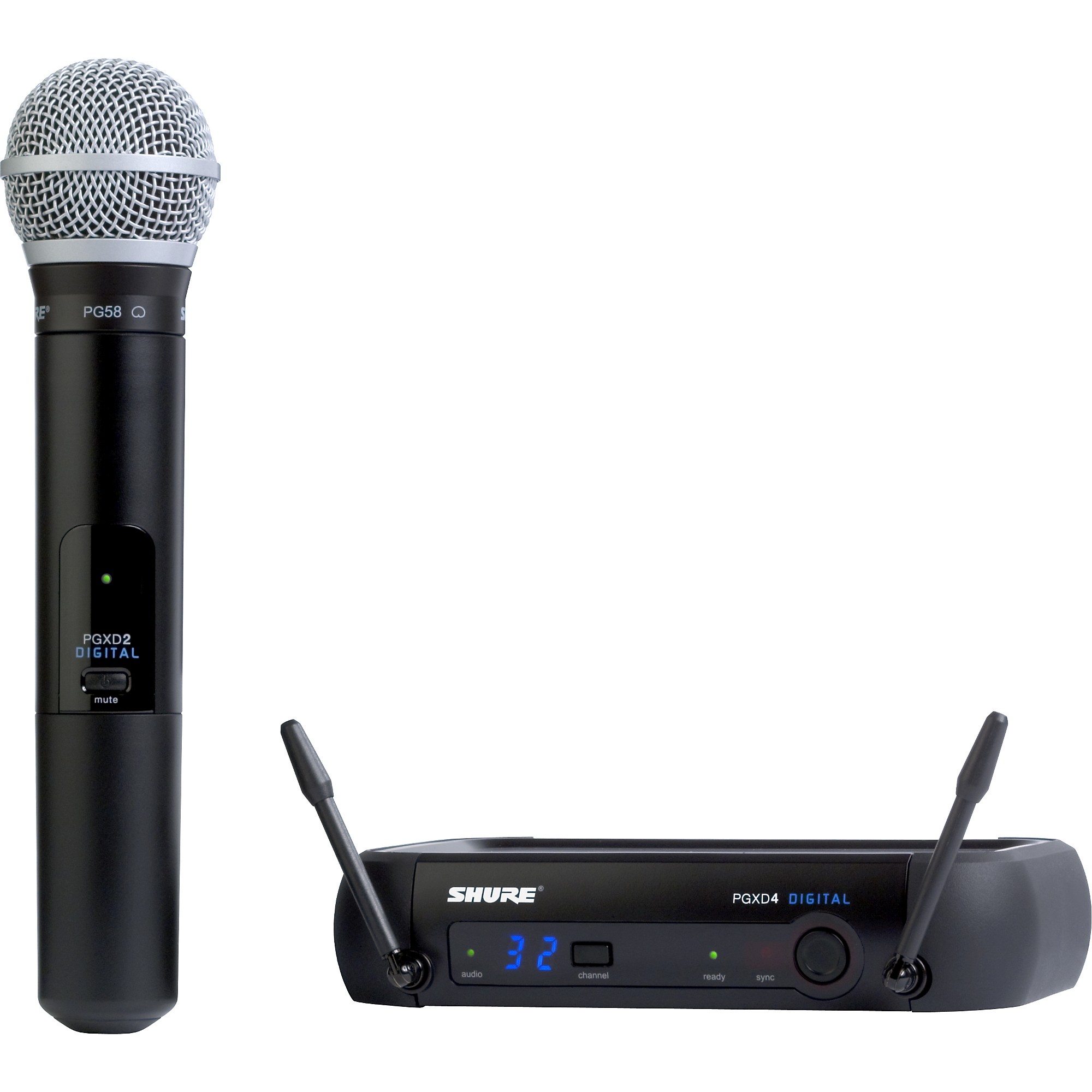 Shure PGXD24/PG58 Digital Wireless System with PG58 Mic | Guitar