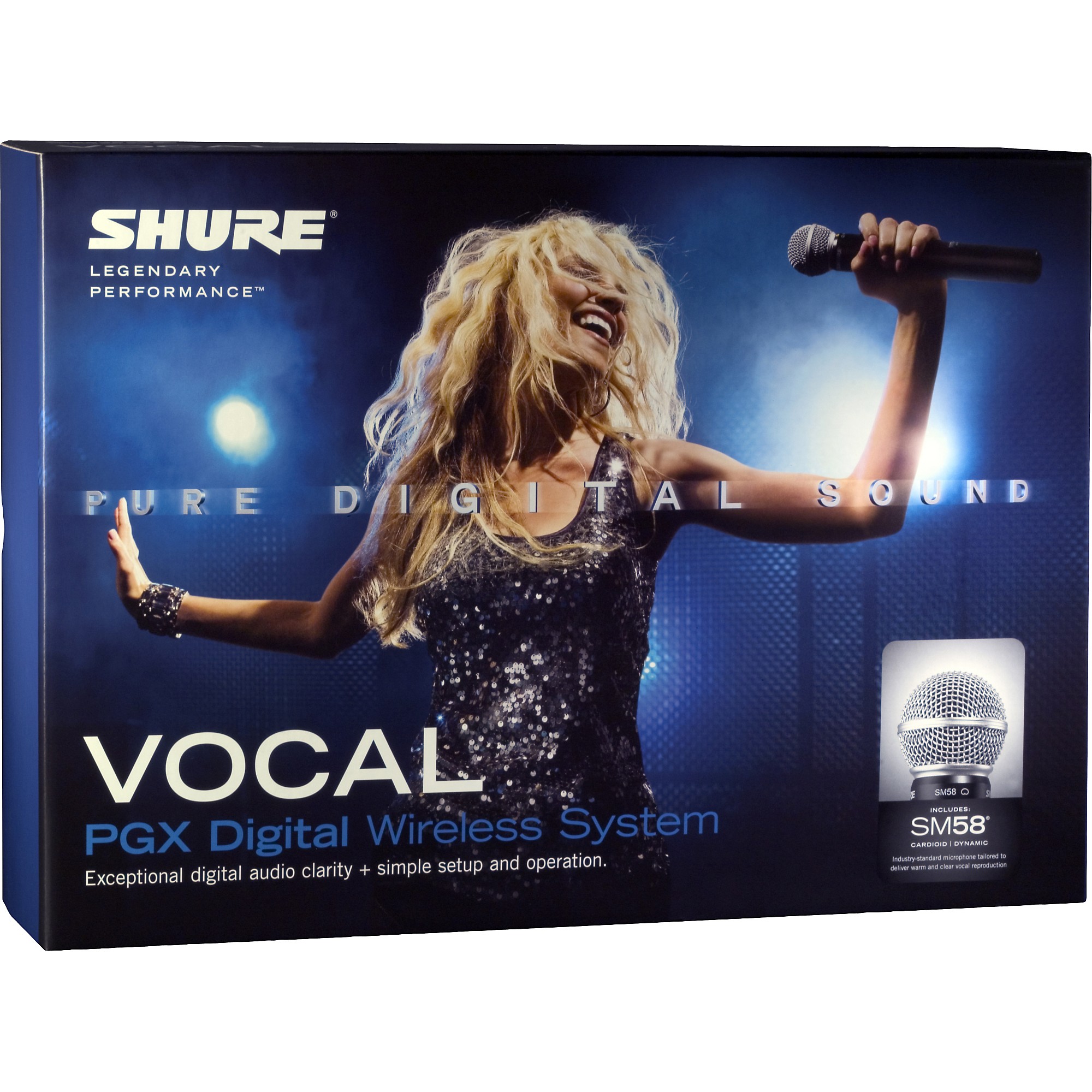 Shure PGXD24/SM58 Digital Wireless System With SM58 Mic