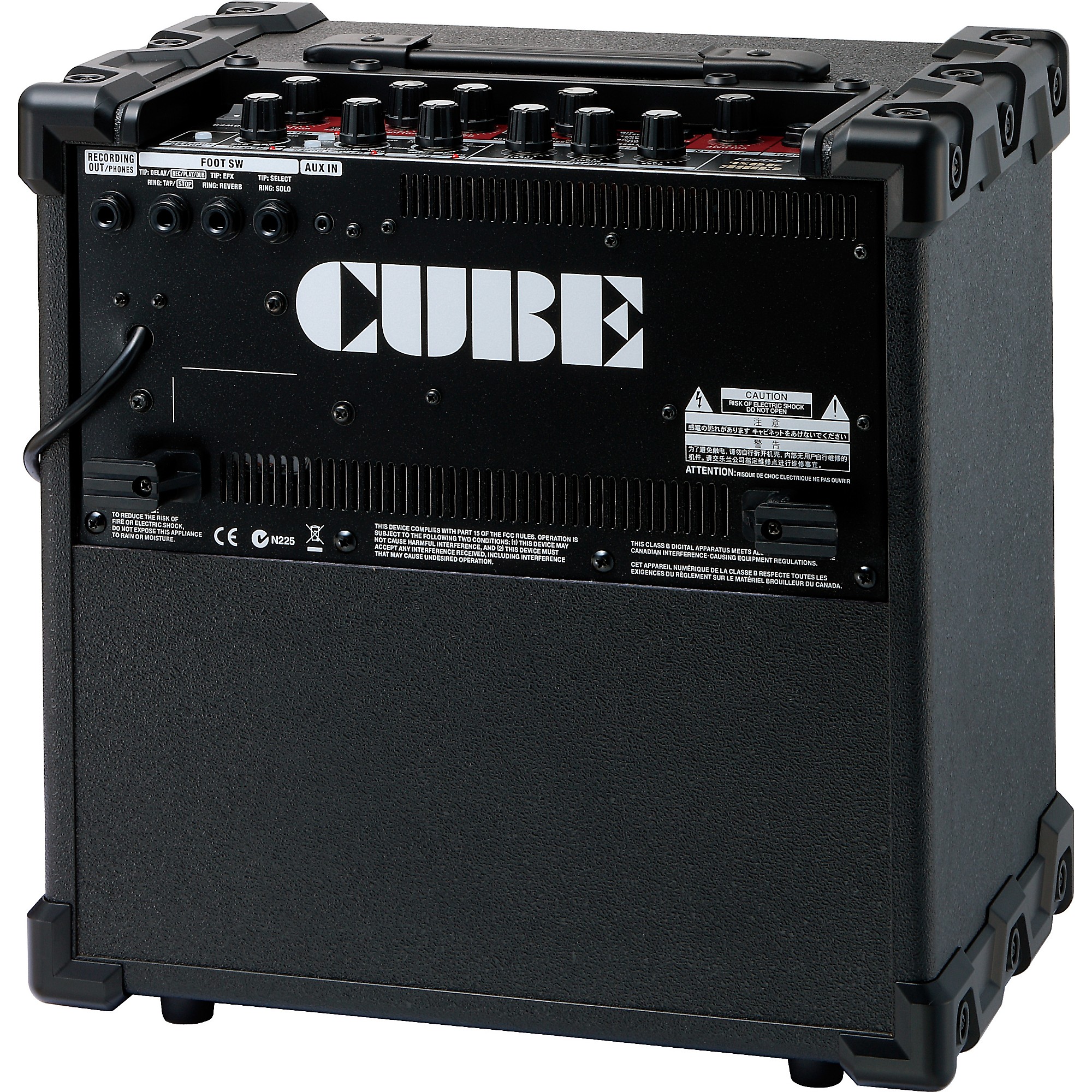 Open Box Roland CUBE-40XL 40W 1x10 Guitar Combo Amp Black | Guitar