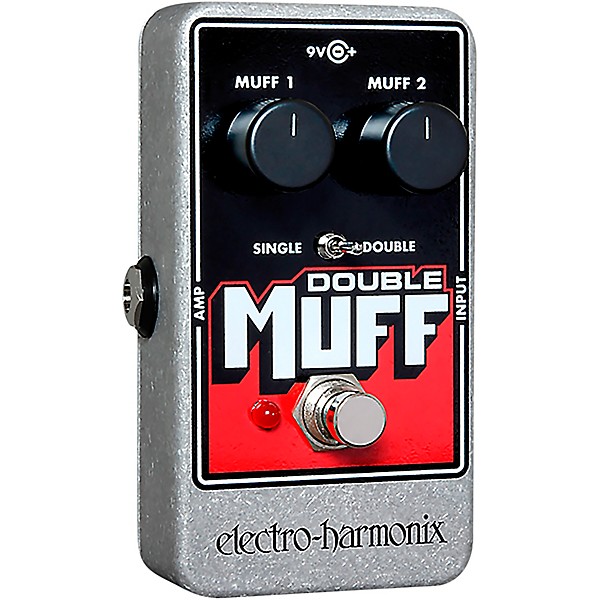 Open Box Electro-Harmonix Nano Double Muff Distortion Guitar Effects Pedal Level 1