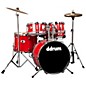 ddrum D1 5-Piece Junior Drum Set with Cymbals Candy Red thumbnail