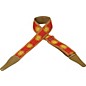Levy's 2 1/2" Woven Golden Sun Guitar Strap Red thumbnail