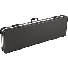 Fender Deluxe Molded ABS P/J Bass Guitar Case Black Gray