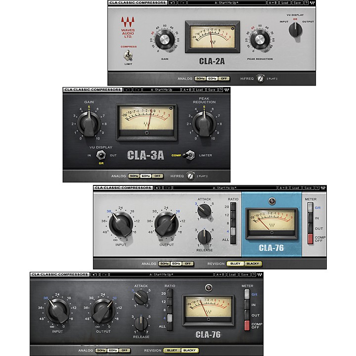 Waves CLA Classic Compressors Bundle Native/SG Software Download
