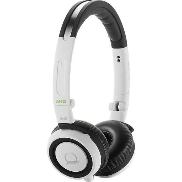 AKG Quincy Jones Signature Series Q460 Mini On Ear Headphones White