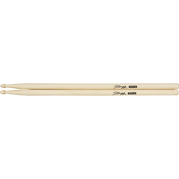 Stagg 12-Pair Birch Drum Sticks 5A