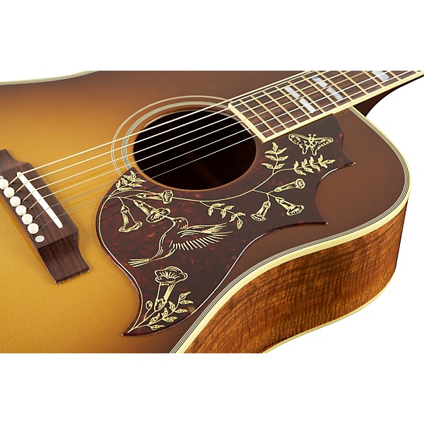 Platinum Gibson 50th Anniversary Custom Koa Hummingbird Koa