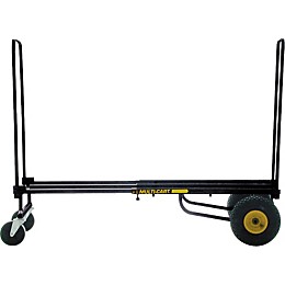 Rock N Roller R2RT Multi-Cart 8-in-1 Micro Equipment Transporter Cart Black Frame/Yellow Wheels Max