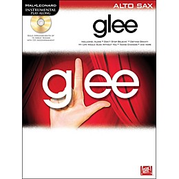 Hal Leonard Glee For Alto Sax - Instrumental Play-Along Book/CD