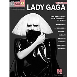 Hal Leonard Lady Gaga - Pro Vocal Women's Edition, Volume 54 Songbook