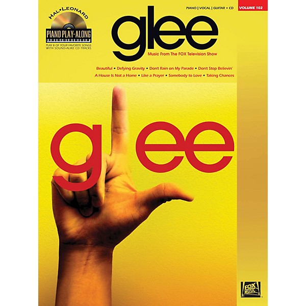 Hal Leonard Glee - Piano Play-Along Volume 102 Book/CD