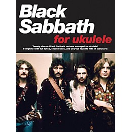 Music Sales Black Sabbath For Ukulele Songbook