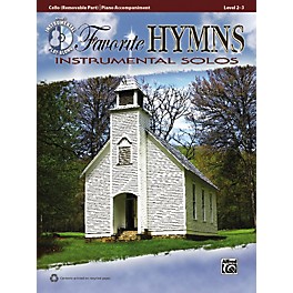 Alfred Favorite Hymns Instrumental Solos Cello Book & CD