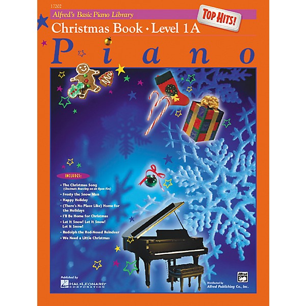 Alfred Alfred's Basic Piano Course Top Hits! Christmas Book 1A